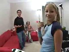 Amateur, Blonde, Sucer une bite, Jumeaux
