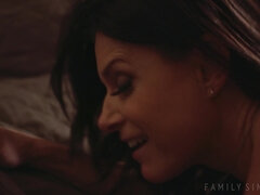 お尻, ベッドルーム, 黒人, 捕まる, キス, なめる, オマンコ, 義母