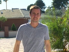 Stel, Hondjeshouding, Sperma in gezicht, Dominante vrouw, Likken, Masturbatie, Moeder die ik wil neuken, Kut duiken