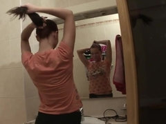 Ванна, Минет, Сперма на лице, Рыжие