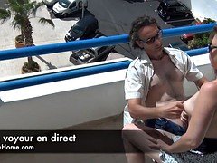 VRAI couple francais en cam24h pour les voyeurs francais