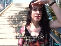 Amerikaans, Mooi, Bruinharig, Sperma, Sperma shot, Diep in de keel, Openbaar, Tiener