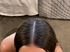 素人, デカチン, デカパイ, フェラチオ, イく瞬間, 顔射, ティーン, オッパイの