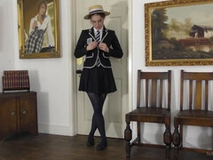 イギリス人, 茶髪の, 大学生, 眼鏡, Hd, 穴開きパンティ, 女子高生, ティーン