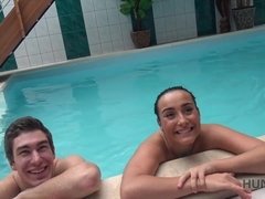 Mamada, Morena, Pareja, Cornudo, Hd, Piscina, Pov, Adolescente