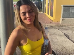 Amateur, Hembra, Fetiche, Besar, Orgasmo, Público, Español, Sorpresa