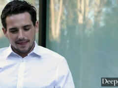 Valentina Nappi makes out with room service guy