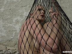 Bondage discipline sadomasochisme, Blond, Gebondenheid, Seksspeelgoed, Vrouw, Hardcore, Billekoek