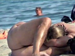 Strand, Masturbation, Öffentlich, Spanner