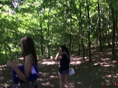 Bikini, Tchèque, Petite amie, Seins naturels, De plein air, Chatte, Plan cul à trois, Nénés