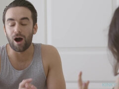 Sexy Big Ass Brunette Heather Vahn Gets Sexual Healing From Her Big Dick Masseur on Massage Table Top - Heather Vahn