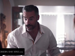 Young Anny Aurora Sneaks Off To Bang Her BFF's Stepdad - cum on ass