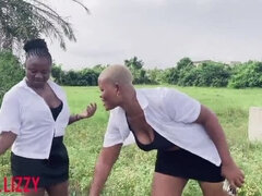 Nigerian Student Orgy - Tall_lizzy23 & ITX_Kwin Gangbang in School Uniform