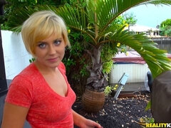 超カワイイ, 素人, ブロンド, フェラチオ, バック, 手コキする, 淫乱熟女, ハメ撮り