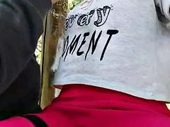Fétiche, Exhib, Lesbienne, Masturbation, De plein air, Public, Jouets, Webcam