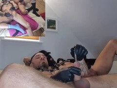 Enthousiasteling, Grote lul, Brits, Seksspeelgoed, Dominatie, Extreem, Homo, Handbeurt