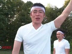 Passionate Asian Group Fuck Outdoors Starring Sara Saijo