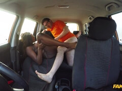 フェラチオ, 車, 黒人, アウトドア, ハメ撮り, オマンコ, コキ