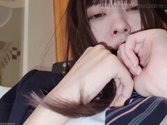 中出し, エロティック, 日本人, オマンコ, ユニフォーム, ヤリマンの
