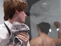 アナル, デカチン, フェラチオ, 茶髪の, チン, 指いじり, Hd, オーガズム