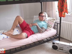 Jennifer Mendez's Big Tits and Juicy Ass Get In the Way of a Hot College Student's Room Invasion