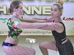 Astra vs Rose #2! Actually Woman Wrestling