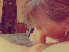 Leie, Blasen, Küssen, Lecken, Reif, Milf, Pov, Realität