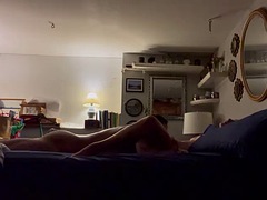 Amateur, Grosse bite, Couple, Éjaculation interne, Papa, Double pénétration, Hard, Chevaucher