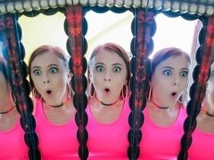 69 negenenzestig, Slaapkamer, Grote kont, Blond, Vriendje, Hondjeshouding, Handbeurt, Kut duiken