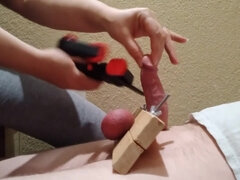 Friday Ballbusting Part 2. Clamp