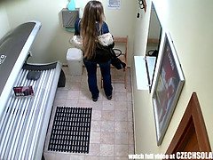 Amateur, Tchèque, Hd, Chatte, Solarium, Solo, Adolescente, Voyeur