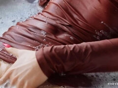 浴室, ブロンド, バック, 顔射, ハードコア, キス, オナニー, オマンコ