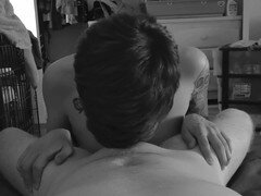 Zwart, Pijpbeurt, Sperma shot, Emo jongen, Vriendin, Tiener