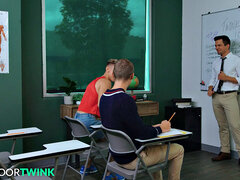 フェラチオ, カワイイ, チン, フォアサム, ゲイ, グループ, タトゥー, 教師