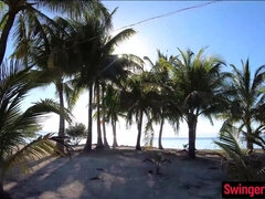Asiatique, Plage, Grosse bite, Queue, Hard, Hd, Pov, Thaïlandaise