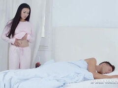 Juicy Japanese Rae Lil Black Gets Fucked Hard by Alberto Blanco - Asian Blowjob, Creampie, Facial, and More!