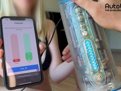 Blonde, Sucer une bite, Compilation, Tir de sperme, Branlette thaïlandaise, Hard, Massage, Pov