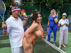 Arabisch, Grosser arsch, Blasen, Braunhaarige, Schwanz, Hundestellung, Riesig, Milf