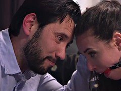 Anal, Bondage domination sadisme masochisme, Bondage, Brunette brune, Attachée