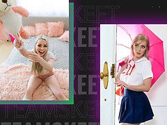 Grote kont, Pijpbeurt, Bruinharig, Gevangen, Vingeren, Hd, Natuurlijke tieten, Tiener