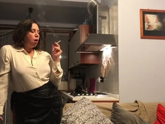 Женщины, Кожа, Курящие, Соло