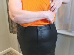 Tante, Grosse titten, Britisch, Reif, Milf, Nippel, Nackt, Titten
