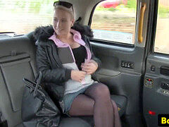 First-timer, public nudity, in cab