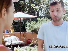 Kont, Pijpbeurt, Bruinharig, Hondjeshouding, Zwart, Hardcore, Interraciaal, Sportoefening