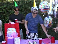 Aria Alexander - Home video at a student party