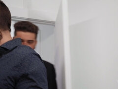 Анальный секс, Жопа, Из жопы в рот, Спальня, Минет, Член, Пирсинг, Короткая стрижка