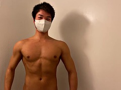 アジア人, イく瞬間, ゲイ, 手コキする, 日本人