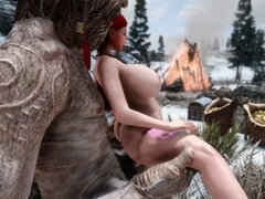 Ass, creature, massive