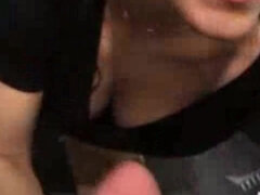 Blondine, Besamung, Spermaladung, Schwanz, Hotel, Japanische massage, Öffentlich, Ehefrau