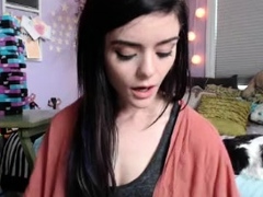 Amateur, Blowjob, Brunette, Softcore, Solo, Tits, Webcam
